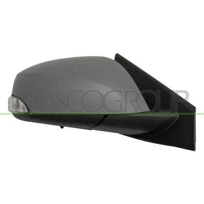 Imagem de Espelho retrovisor Prasco RN0867333 à direita com subcapa elétrico aquecível, memória, dobrável electricamente, tom azul, convexo