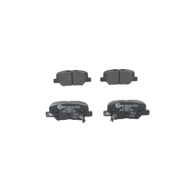 Imagem de ATE 13.0470 5654.2 Jogo de pastilhas para travão disco com avisador sonoro desgaste MITSUBISHI: OUTLANDER 3, ASX SUV, MAZDA: 6 Sedan, Carrinha
