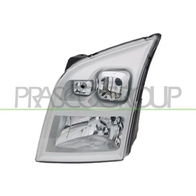 Imagem de PRASCO FD9124804 Farol Principal esquerda H4 transparente para circulação pela direita com motor elétrico sem de regulação do alcance dos faróis