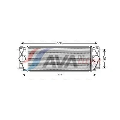 Imagem de PRASCO MS4396 Intercooler MERCEDES BENZ: Sprinter 3.5 T Van, 5 Camião de plataforma/Chassis