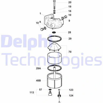 Imagem de DELPHI 42015652 12B1 Bomba de alta pressão