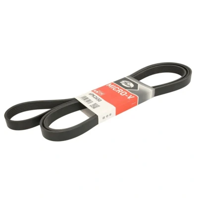 Imagem de GATES Micro V 6PK2650 Correia trapezoidal estriada 2650 6 Poliéster, EPDM (borracha de etileno propileno dieno) AUDI: A6 C5 Sedan, Avant