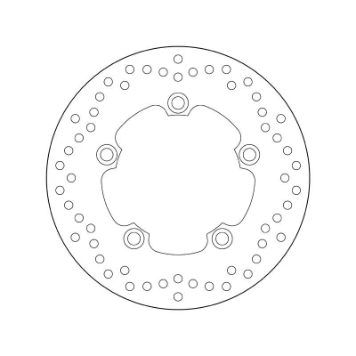 Imagem de BREMBO Disco de travão Fixed , Serie Oro traseira 220mm 5mm 5 perfurado 68B40750 Discos