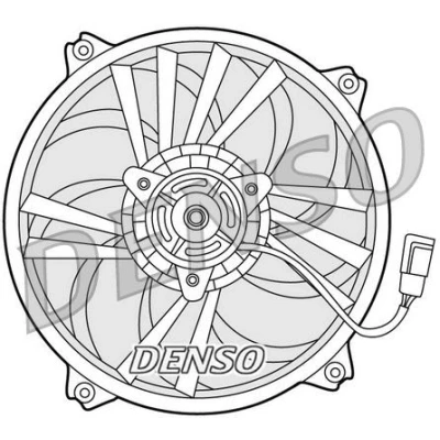 Imagem de DENSO DER21015 Ventilador de Radiador 385 460 PEUGEOT: Partner I Van