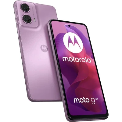 Imagem de Motorola Moto G24 128GB Cor De Rosa