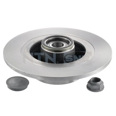 Imagem de SNR KF155.108U Disco de travão 290 11 5 cheio com o rolamento da roda integrado, anel sensor magnético integrado RENAULT: MEGANE 3 Coupe