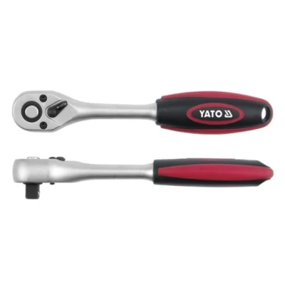 Imagem de YATO YT 0323 Roquete reversível 72 10 (3/8&quot;) 197 aço cromo vanádio