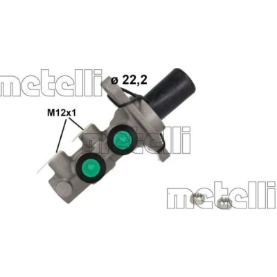 Imagem de METELLI 05 1249 Bomba Central Dos Travões 22,20 Alumínio