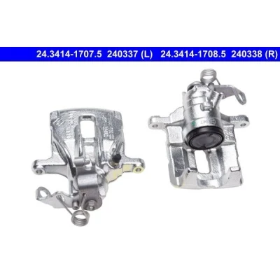 Imagem de ATE 24.3414 1708.5 Pinça de travão sem suporte RENAULT: Trafic 2 Kasten, 3 Bus, OPEL: Vivaro A Camião plataforma / Chassis