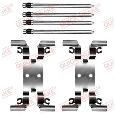 Imagem de Kit de acessórios, pastilhas travão QUICK BRAKE 109 0206