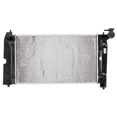 Imagem de NRF 53396 Radiador, arrefecimento do motor Alumínio 600 348 16 com componentes de montagem Aletas refrigeração soldadas
