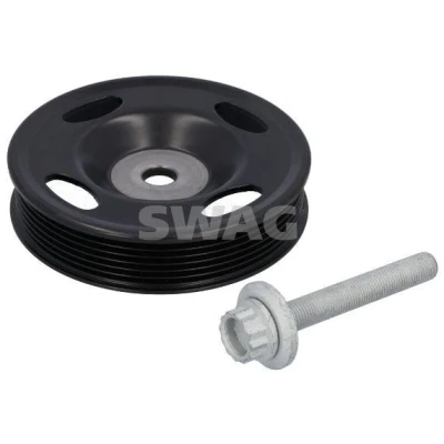 Imagem de SWAG 33 10 9962 Polia da Cambota 6PK 135mm com parafusos, retentor VOLKSWAGEN: Passat B6 Variant