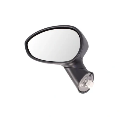 Imagem de Espelho retrovisor Tyc 309 0094 esquerda preto convexo, para regulação eléctrica dos espelhos FIAT: 500 Hatchback, C Cabrio