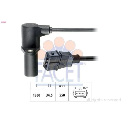 Imagem de FACET 9.0040 Gerador de Impulsos Made in Italy OE Equivalent OPEL: Corsa A CC, Frontera SUV