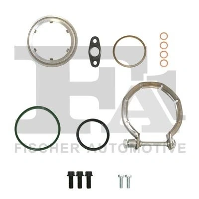 Imagem de FA1 KT100390 Kit de montagem, turbocompressor BMW: 5 Sedan, 3 Coupe, Touring