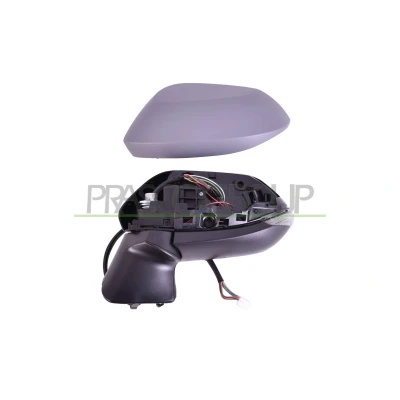 Imagem de Espelho retrovisor Prasco TY0967314 esquerda com subcapa elétrico aquecível, dobrável electricamente, convexo, sem cor