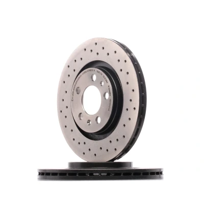 Imagem de BREMBO XTRA LINE 09.7012.1X Disco de travão 280 22 5 perfurado/ventilado revestido alto carbono com parafusos VOLKSWAGEN: Golf 4, Bora Sedan