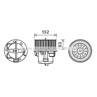 Imagem de PRASCO VO2063 Radiador, arrefecimento do motor Alumínio 589 383 34 Aletas de refrigeração soldadas VOLVO: V70 I, 850 Carrinha, Sedan