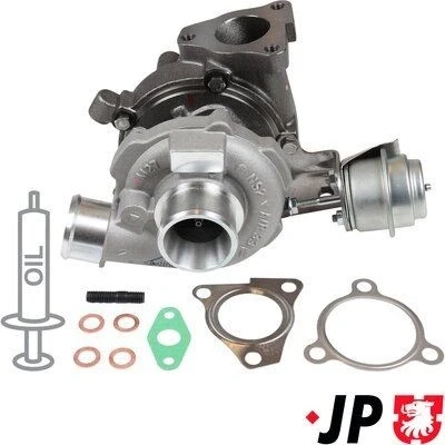 Imagem de JP GROUP 3517400100 Turbocompressor accionado pelos gases de escape incl. Kit juntas HYUNDAI: ACCENT 3 Stufenheck