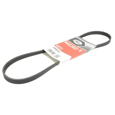 Imagem de GATES Micro V 4PK913 Correia trapezoidal estriada 913 4 Poliéster, EPDM (borracha de etileno propileno dieno) NISSAN: ALMERA 1 Hatchback, Sunny 3