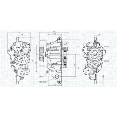 Imagem de MAGNETI MARELLI 351516000073 Bomba de Óleo