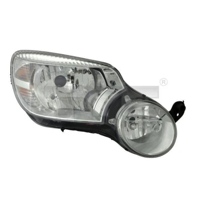 Imagem de TYC 20 12347 15 2 Farol Principal à direita H4, P13W com luz de circulação diurna para pela motor elétrico SKODA: Yeti