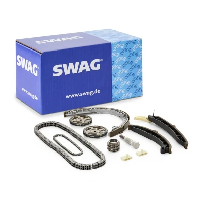 Imagem de SWAG 38 94 4462 Jogo de correntes distribuição dupla, simples, Corrente fechada PORSCHE: Panamera, Cayenne