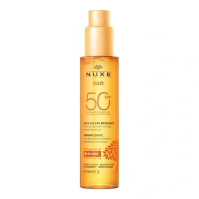 Imagem de NUXE Tanning Sun Oil High Protection SPF50 face and body 150 ml
