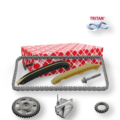 Imagem de FEBI BILSTEIN 46365 Jogo de correntes distribuição Corrente dentada, fechada VOLKSWAGEN: Polo IV Hatchback, SKODA: Fabia 2