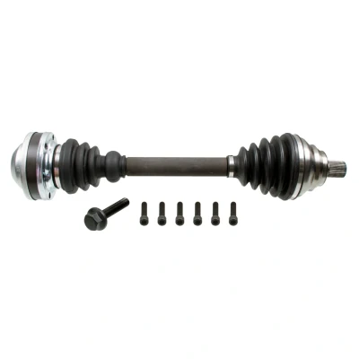 Imagem de FEBI BILSTEIN 183497 Veio de transmissão Eixo dianteiro, lado esquerdo com parafusos VOLKSWAGEN: Passat B8 Variant