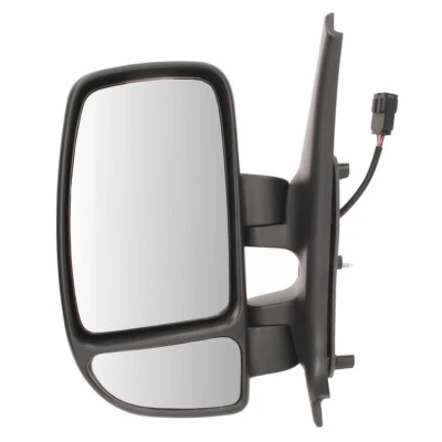 Imagem de espelho retrovisor Blic 5402 04 9225995P esquerda preto elétrico Braço do curto, com grande angular, aquecimento, convexo