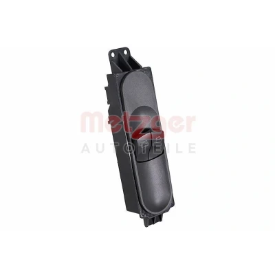 Imagem de METZGER 09161178 Interruptor, elevadores dos vidros à frente, lado esquerdo MERCEDES BENZ: Sprinter 3.5 T Van, Minibus