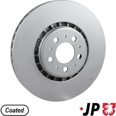 Imagem de JP GROUP 4963100900 Disco de travão Eixo dianteiro 336 30 5 ventilado revestido VOLVO: XC90 I
