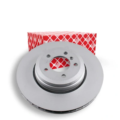 Imagem de FEBI BILSTEIN 24807 Disco de travão Eixo traseiro 345 24 5 120 interior ventilado revestido BMW: 7
