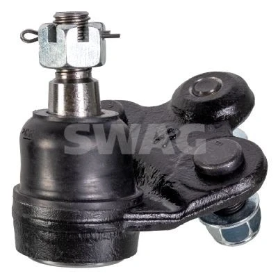 Imagem de SWAG 85 94 2112 Rótula de suspensão Eixo dianteiro, lado direito, em baixo com porca castelo 17,5 para braço transversal HONDA: CIVIC 8 Hatchback