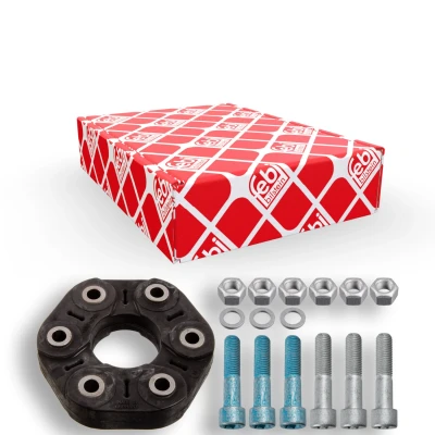 Imagem de FEBI BILSTEIN 171995 Acoplamento do Cardan 100 150 com parafusos, arruelas planas porcas MERCEDES BENZ: Classe S Sedan, E T modell