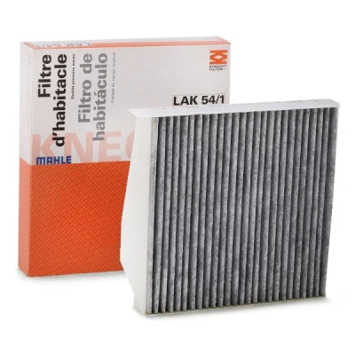 Imagem de MAHLE ORIGINAL LAK 54/1 Filtro, ar do habitáculo Filtro de carvão ativado 273,0 242 43,0 VOLVO: V70 2, S60 I, S80 I