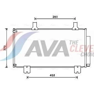 Imagem de Condensador, ar condicionado AVA QUALITY COOLING HD5247D