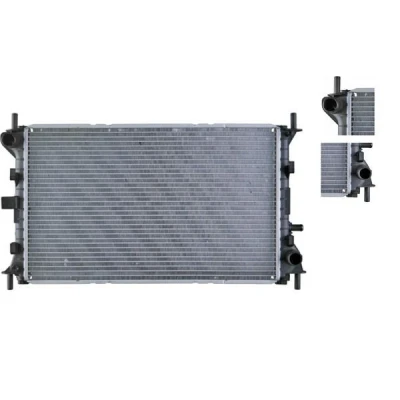 Imagem de MAHLE ORIGINAL Radiador, arrefecimento do motor 600mm 367mm 26mm Caixa de velocidades automática Aletas refrigeração soldadas CR 1344 000S