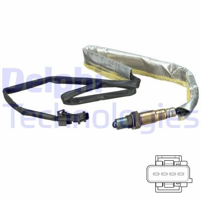 Imagem de DELPHI ES20635 12B1 Sonda lambda plana, com aquecimento VOLVO: V70 2, S60 I