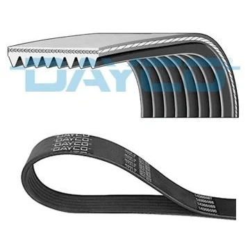 Imagem de DAYCO 8PK1565HD Correia trapezoidal estriada 1565,0 8