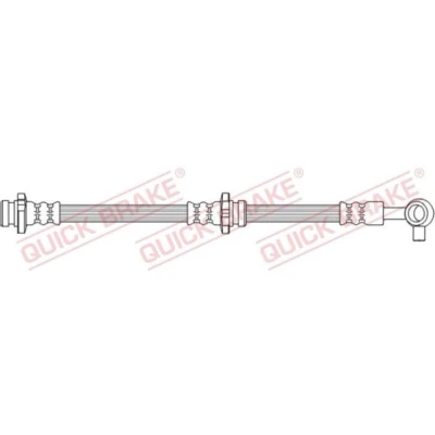 Imagem de QUICK BRAKE 50.743 Mangueira de Travão 639mm com rosca interior