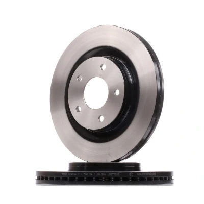 Imagem de TRW DF4964 Disco de travão 296 26 5 114,3 ventilado pintado alto carbono NISSAN: Qashqai / Qashqai+2 I, Juke, X Trail, RENAULT: Koleos I