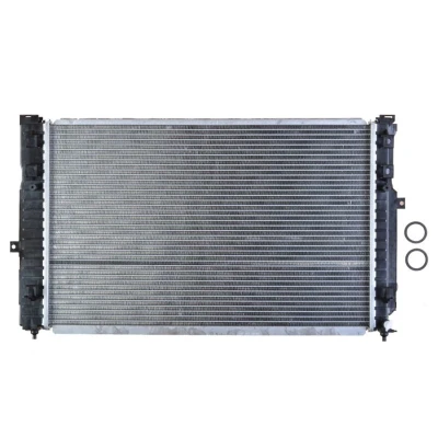Imagem de NRF EASY FIT 539504 Radiador, arrefecimento do motor Alumínio 632 398 32 com retentor Aletas de refrigeração soldadas AUDI: A4 B5 Avant, Allroad C5