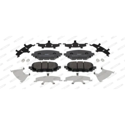 Imagem de FERODO PREMIER ECO FRICTION FDB4873 Jogo de pastilhas para travão disco não preparado indicador aviso desgaste com acessórios