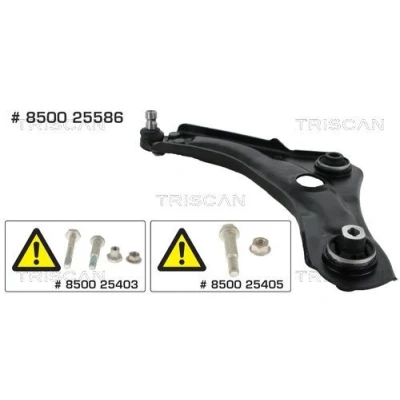 Imagem de TRISCAN 8500 25586 Braço de suspensão com articulação suspensão/guia, apoio borracha transversal RENAULT: Megane 4