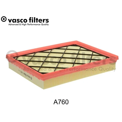 Imagem de DAVID VASCO A760 Filtro de ar rectangular Cartucho filtrante com grelha integrada FORD: Focus Mk4 Hatchback, Turnier, Sedan