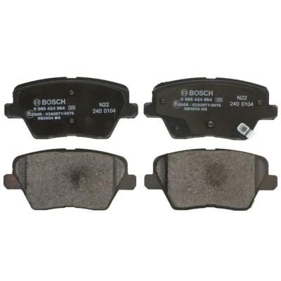 Imagem de BOSCH 0 986 424 864 Jogo de pastilhas para travão disco Baixo teor metálico com sensor desgaste integrado HYUNDAI: i30 III Hatchback