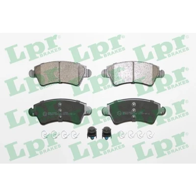 Imagem de LPR 05P1105 Jogo de pastilhas para travão disco com parafusos PEUGEOT: 206 Hatchback