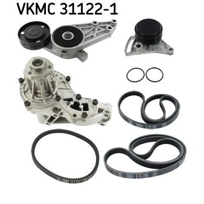 Imagem de Kit completos de distribuição com bomba skf vkmc31122 1